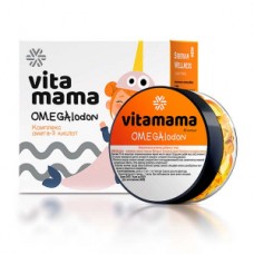 OMEGAlodon (манго), комплекс омега-3 кислот - Vitamama 30 капсул