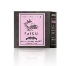 Фиточай из диких трав № 6 (Защита печени) Baikal Tea Collection, 30 фильтр-пакетов